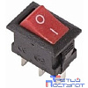 Rexant 36-2031 Выключатель клавишный 250V 3А (3с) ON-ON красный Micro