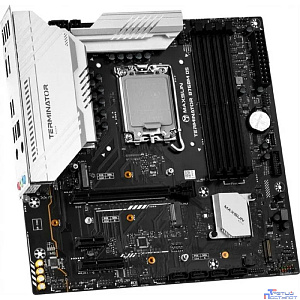 MAXSUN MS-Terminator B760M D5 WiFi V1/V2 (Socket 1700, mATX, 4*DDR5, DP/HDMI, 4xSATA3, 3*M.2,xPCI-E x16 /1xPCI-E x1, 6*USB 2.0, 2*USB 3.2 Gen1, LAN 1*2.5G, Bluetooth, Wi-Fi 802.11ax, RTL)