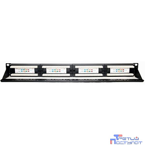 5bites PPU55-07 Патч-панель UTP / 5E / 24P / KRONE / 110 / DUAL IDC / 1U / 19"