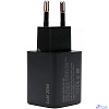 Cablexpert зарядное устройство 20Вт GaN, 3А, QC4.0/PD, 1xUSB, 1xType-C, черный, пакет (MP3A-PC-62)