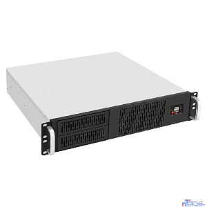 Exegate EX297166RUS Серверный корпус ExeGate Pro 2U400-02 <RM 19", высота 2U, глубина 400, БП 900RADS, USB>