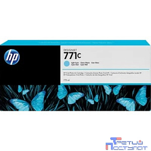 HP B6Y12A Картридж №771 {Designjet Z6200, Light cyan, (775ml)}