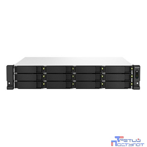 QNAP TS-1264U-RP-4G Original Сетевое хранилище NAS 12-bay стоечный Celeron N5095