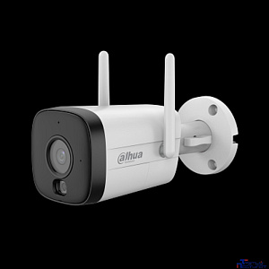 DAHUA DH-IPC-HFW1339DTK1-SW-PV 2.8 Уличная цилиндрическая IP-видеокамера WI-FI SmartDualLight 3Мп; 1/2.8” CMOS; объектив 2.8мм; обнаружение людей, микрофон, ИК 30м, LED 30м, IP67, металл/пластик