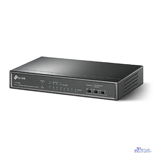 TP-Link TL-SF1008P Настольный коммутатор с 8 портами 10/100 Мбит/с (4 порта PoE+)