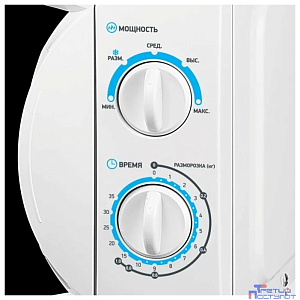 BBK 20MWS-710M/W Микроволновая печь, 20 л, 700 Вт, белый