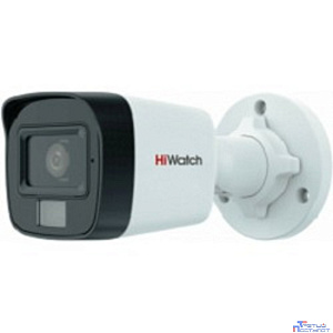 Камера видеонаблюдения аналоговая HiWatch DS-T200A(B) (3.6MM) 3.6-3.6мм HD-TVI цв. корп.:белый