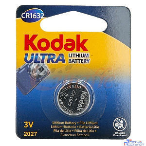 Kodak CR1632-1Bl Max Lithium (60/240/36000) (1 шт. в уп-ке)