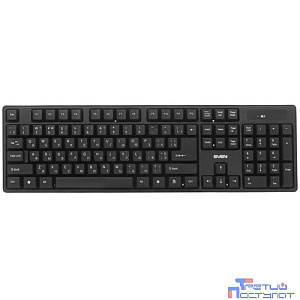 Беспроводная клавиатура Sven KB-C2100W ((2,4 GHz, 104кл.)