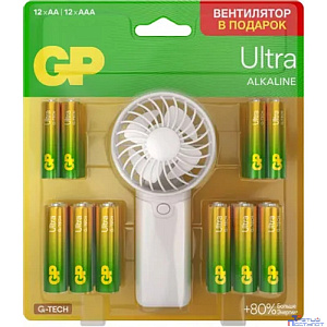 GP Ultra AAA (LR03/FR03), AA (LR6/ER14505/FR6/R6P) [4891199234958]
