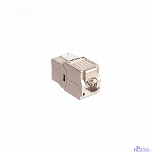 NTSS Розеточный модуль NTSS PREMIUM Keystone RJ45 FTP CAT6 180 градусов безинструментальный белый ver2 NTSS-KJ2-PM-FTP-RJ45-6-180-TL-WT