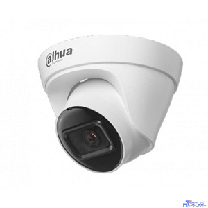 DAHUA DH-IPC-HDW1230T1P-0280B-S6 Уличная турельная IP-видеокамера 2Мп, 1/2.8” CMOS, объектив 2.8мм, обнаружение людей, ИК 30м, IP67, металл/пластик