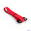 Exegate EX294733RUS Кабель SATA ExeGate EX-CC-SATA-DATA-0.8L (7pin/7pin, металлические защелки, 0,8м)