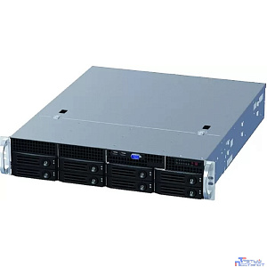 Ablecom CS-R25-07P 2U rackmount, ATX, Micro-ATX and Mini-ITX mb, 8x3.5''+1/2 trays, single 550W CRPS PSU /  21"" depth chassis (power cord not included)