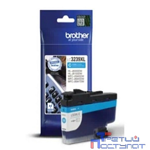 Brother LC-3239XLC Картридж HLJ6000DW/MFCJ5945DW/MFCJ6945DW голубой (5000стр) (LC3239XLC)