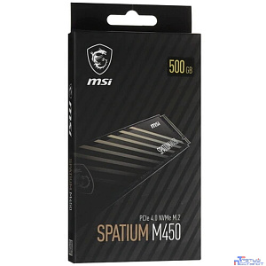 Твердотельный накопитель SSD MSI M.2 2280 500GB SPATIUM M450 V1 S78-440K380-P83