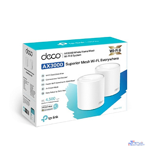TP-Link Deco X50(2-pack) AX3000 Домашняя Mesh Wi-Fi система
