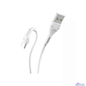 HOCO X37/ USB кабель Type-C/ 0.5m/ 2.4A/ White