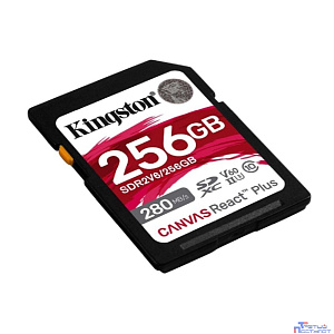 SecureDigital 256GB Kingston SDR2V6/256GB Canvas React Plus w/o adapter