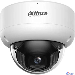DAHUA DH-IPC-HDBW3449EP-AS-IL-0280B Уличная купольная IP-видеокамера 4Мп, 1/2.9” CMOS, объектив 2.8мм, видеоаналитика, микрофон, ИК 40м  , LED 40м , IP67, IK10, металл