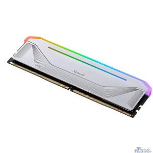 Оперативная память Apacer  DDR5  32GB  5600MHz DIMM NOX RGB White Gaming Memory (PC5-41600) CL40 1.25V (Retail) 2048*8  Heat Sink (Retail) 3 years (AH5U32G56C522NWAA-1)
