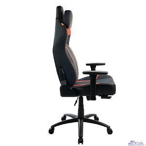 Кресло игровое Filum FL-CH-G-070 пластиковая крестовина, спинка/сиденье ткань джинсовая, гоночные колеса, поясничный подпор с регулировкой, подушка дл (1113089)