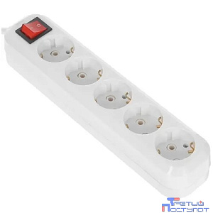 5bites SP5W-330 Сетевой фильтр 5S / 3*1.5MM2 / 16A / ABS / 3M / WHITE