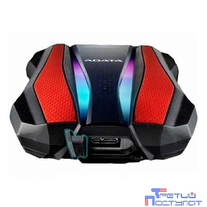 A-Data Portable HDD 1TB HD770G, 2,5" , USB 3.2, противоударный, водонепроницаемый, красный