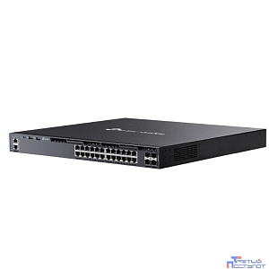 TP-Link SG6428XHP Стекируемый управляемый коммутатор 3-го уровня Omada с 24 гигабитными портами PoE+ и 4 портами SFP+