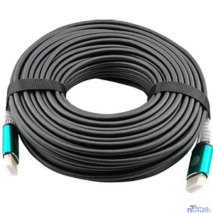 Кабель аудио-видео Cactus CS-HDMI-AOC-2.1-30 HDMI (m)/HDMI (m) 30м. позолоч.конт. черный