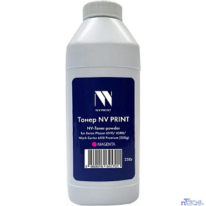 Тонер + девелопер NVP для Xerox Phaser 6510, 6280, WorkCenter 6515 Premium (250г) Magenta