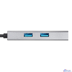 VCOM CU459 Адаптер Type-Cm --> RJ-45+3USB3.0(f) +PD+HDMI1.4.<CU459>