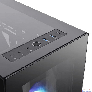 Корпус Thermaltake Divider 500 TG черный без БП ATX 3x120mm 3x140mm 2xUSB3.0 audio bott PSU [CA-1T4-00M1WN-01]