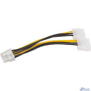 Cablexpert Разветвитель питания 2xMolex->PCI-Express 8pin, для подключения в/к PCI-Е (8pin) к б/п ATX (CC-PSU-81)