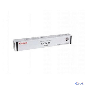 Canon C-EXV34BK 3782B002 Тонер для IR Advance-C2000ser / C2020 / C2025 / C2030, Черный, 23000 стр. (CX)