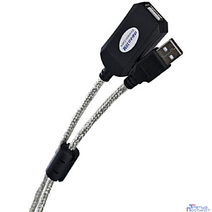Aopen Кабель-адаптер USB2.0-repeater, удлинительный активный <Am-->Af> 10м (ACU823-10M) [6938510851321]