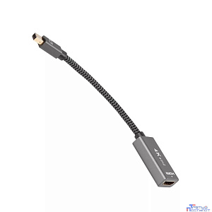 Telecom <TA565> Адаптер miniDP --> HDMI-F 0.15м ,  оплетка, 4K@60Hz [7958820049873]