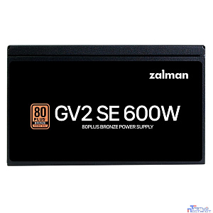 Zalman <GV2SE>  ZM600-GV2SE <600W, ATX12V v2.52, APFC, 12cm Fan, 80+ Bronze, Ret>