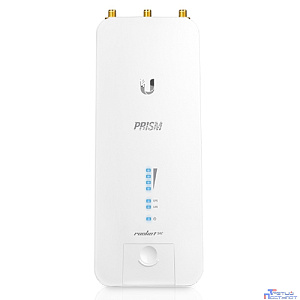 UBIQUITI R2AC-PRISM Точка доступа Wi-Fi Ubiquiti Rocket 2AC Prism 2.4 ГГц, PtP/PtMP, airMAX ac, 2x RP-SMA