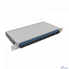 NTSS Кросс 19" NTSS PREMIUM, предсобранный 1U, 32 порта SC/UPC duplex, 9/125 мкм, (сплошная панель, розетки, сплайс, КДЗС, пигтейлы) NTSS-RFOB-PM-1U-32-2SC/U-9-SP1.5G0A