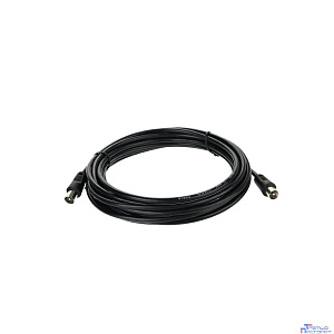 Telecom TTV9555-5M Кабель соединительный антенный 9.5mm, 75Ом,ТВ-М-->ТВ-M, 5m, Telecom (TTV9555-5M)[6926123462423]