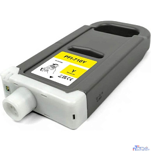 Струйный картридж NVP PFI-710Y (NV-2357C001) Yellow для Canon ImagePrograf TX-2000/3000/4000 (700 мл) совместимый