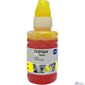 CACTUS  CS-EPT6644 Чернила для Epson L100, желтые, 100ml