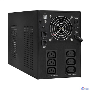 Exegate EP287659RUS ИБП ExeGate SpecialPro Smart LLB-3000.LCD.AVR.C13.RJ.USB <3000VA/1800W, LCD, AVR, 6*IEC-C13, RJ45/11, USB, Black>