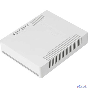 MikroTik RB960PGS Маршрутизатор hEX PoE, 1х SFP, 128MB RAM, 5x Gigabit LAN, USB, plastic case and PSU