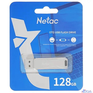Netac USB Drive 128GB U782C USB3.0+TypeC Dual [NT03U782C-128G-30PN/NT03U782C-128G-32PN]