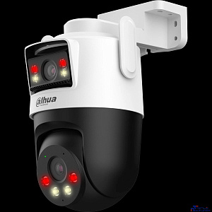DAHUA DH-IPC-P5DP-5F-PV-0280B/0600B Мини-PT IP-видеокамера с панорамным модулем с Wi-Fi 1/3" 5Мп CMOS ИК 30м, LED 20м (фиксированный модуль) 1/3" 5Мп CMOS ИК 50м , LED 40м (PT-модуль)