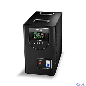 ИБП STARK SC 3000 PS 3000ВА/2400Вт {Line-Interactive, Напольный, 154-264В, 2 х ЕВРО, Чистый синус, БЕЗ АКБ - внешние батареи 2 шт от 65Ач до 600 Ач}