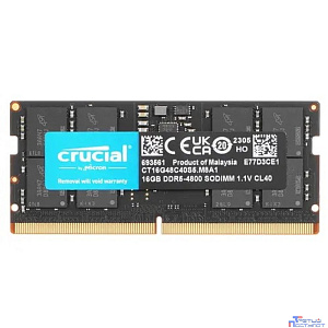 DDR5 Crucial 16Gb 4800MHz CT16G48C40S5 CL40 SO-DIMM