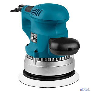 Makita BO6030 Эксцентриковая шлифовальная машина [BO6030] {310Вт,ф150мм,4000-10000об\м,ампл-3мм,2.3кг,кор,п\сборник}